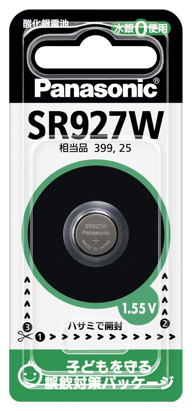 Amazon.co.jp: パナソニック 酸化銀電池 コイン形 1個入 SR927W