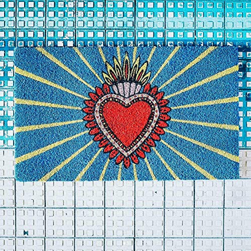 Price comparison product image Kitsch Kitchen Milagro Heart Doormat