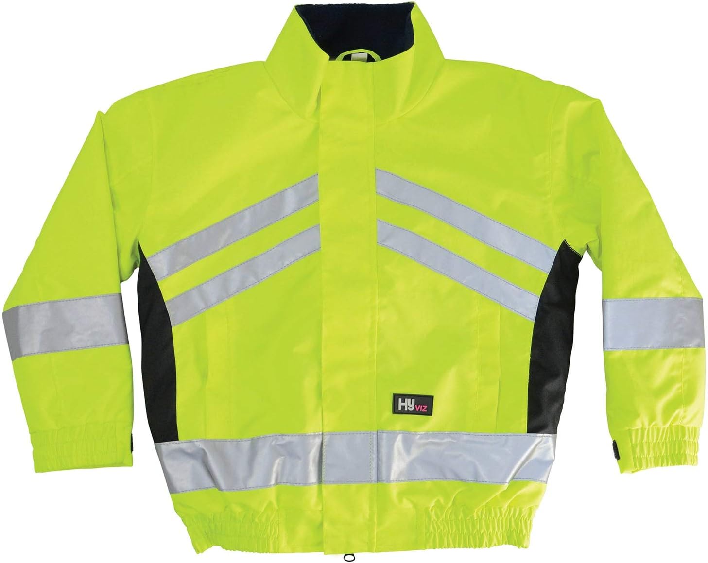 Hy Viz Reflective Waterproof Kids Riding Jacket Age 6-8 Yellow