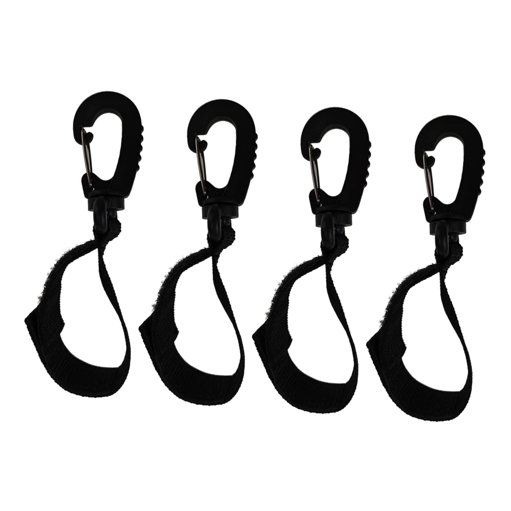 BESTonZON Stroller Hooks 360° Rotatable Baby Hook Mom Clip Organizer Hanger for Stroller