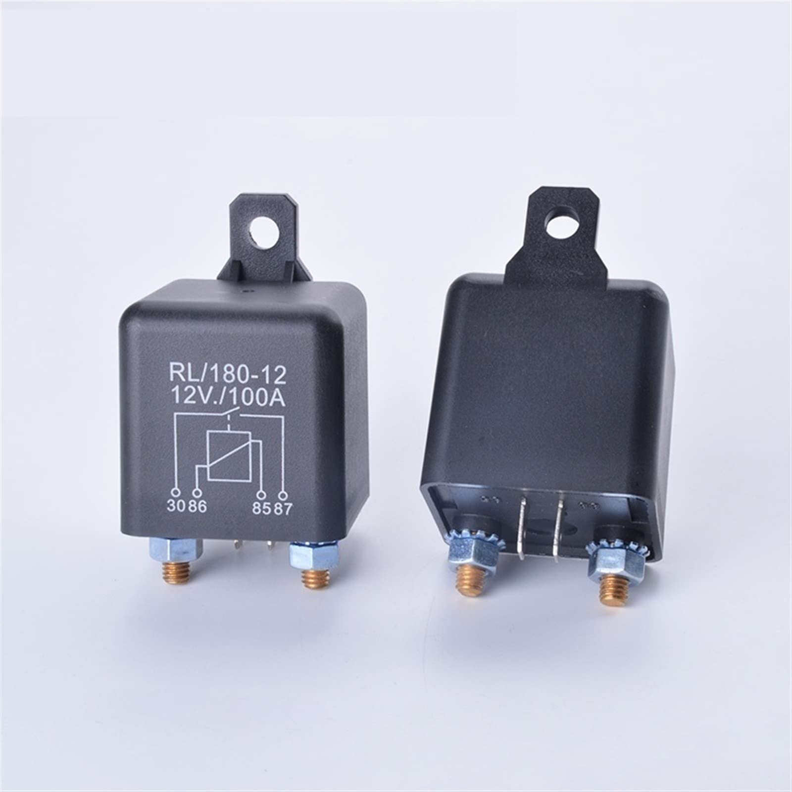 AERBNYEQP Start Relay RL180 100A 12V 24V 48V 60V 72V Power Automotive Heavy High Current Starting 1Pcs(48V)