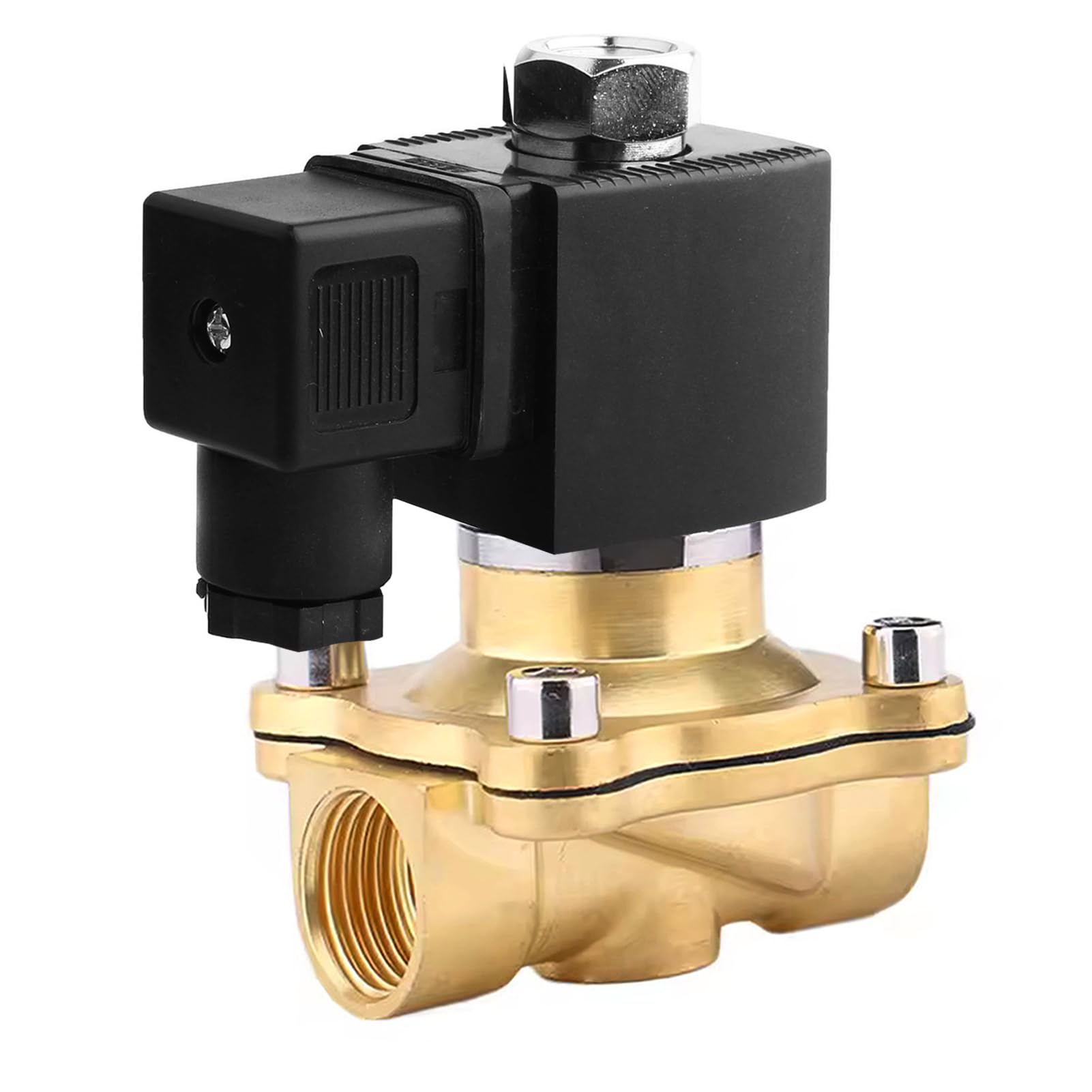 Électrovanne en laiton,1/2" 220 V en Électrovanne,Solenoid Valve magnétique en laiton,électrovanne électrique en laiton,Laiton Electrique Électrovanne,Laiton Électrovanne Magnétique Électrique