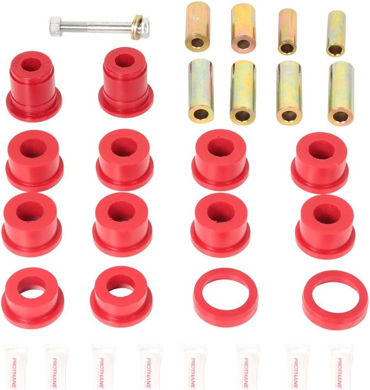 Rugged Ridge | pension Control Arm Bushing Kit, Front, Polyurethane | 1-211 | Fits 2007-2018 Jeep Wrangler JK/JKU