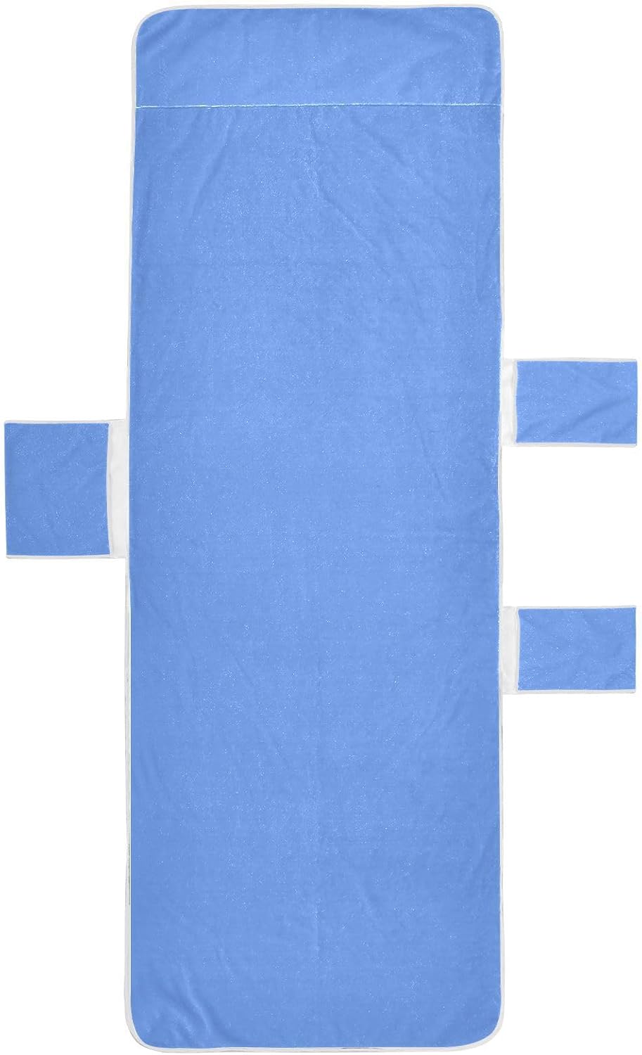 Patio Lounge Chair Cover Microfiber Soft Outdoor Chaise Covers Slipcover with Pockets for Outdoor