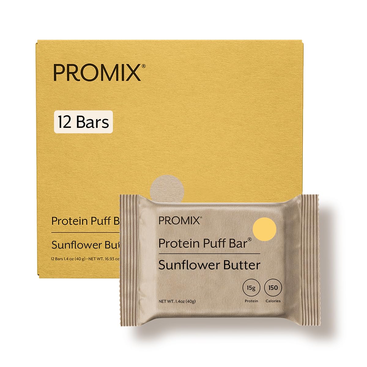 Promix Nutrition Protein Puff Bars, Birthday Cake - 12 Bars — Amazon image 13