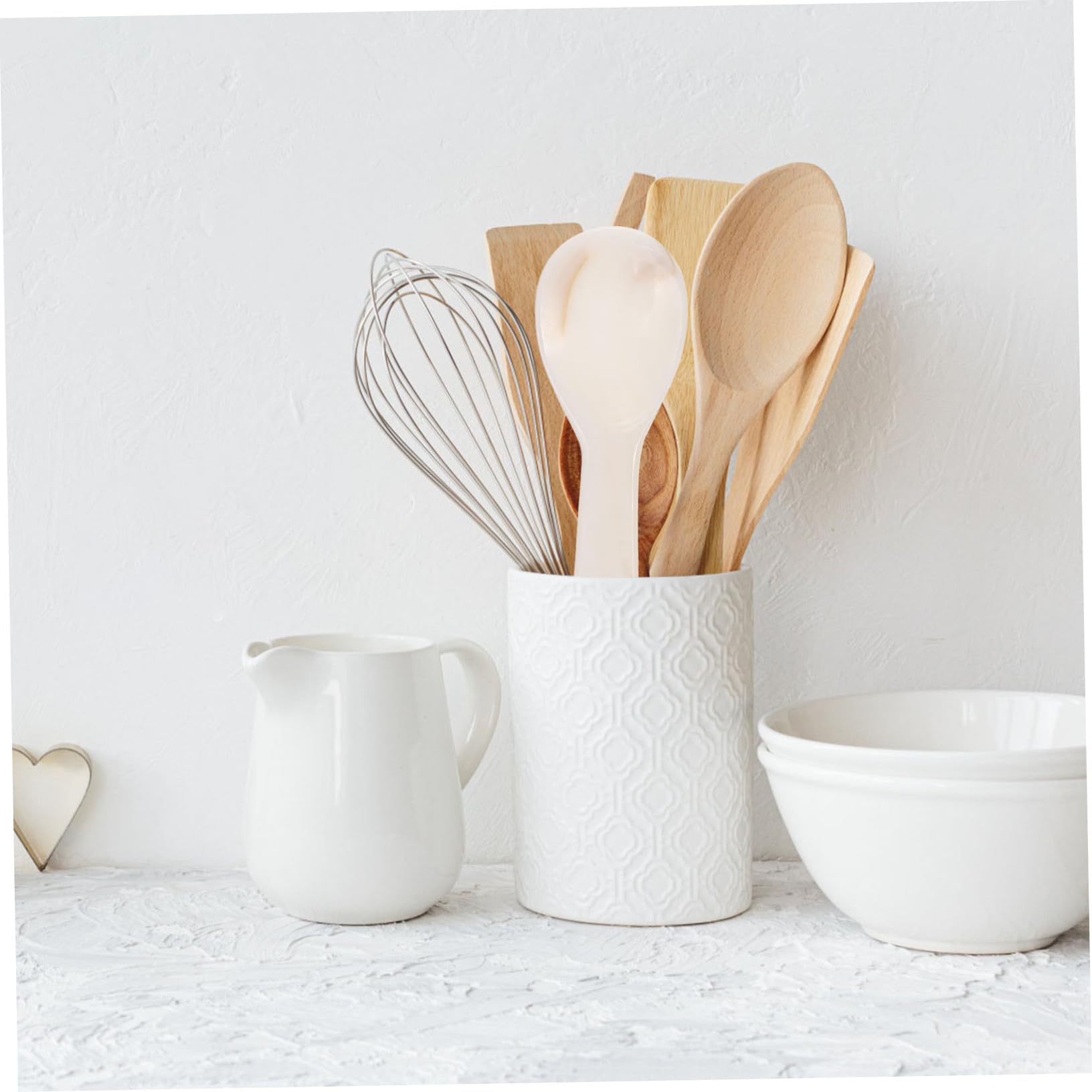 Cuillères à Café à Long Manche en Coquille, Lot de 5, 13 Cm