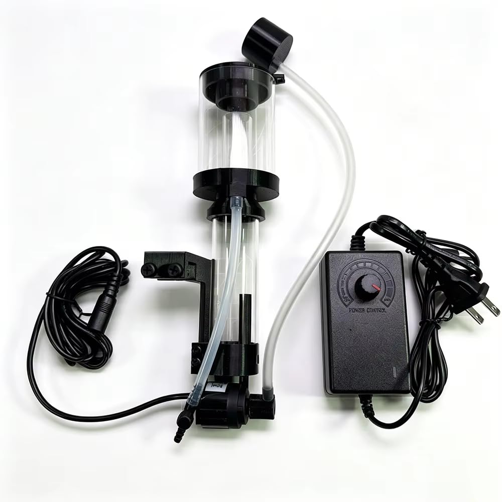 Toplionace Caja de Filtro de 12V para Montaje Externo en Acuario Marino Nano, Compatible con Espumadores de Proteínas y Máquinas Automáticas de Papel de Filtro.