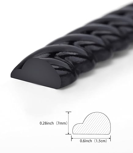 Miniatura 2 de Moldura de pared negra para despegar y pegar, tira flexible para marco de espejo, borde de pared 3D, gabinete, marco de fotos y decoración del hogar