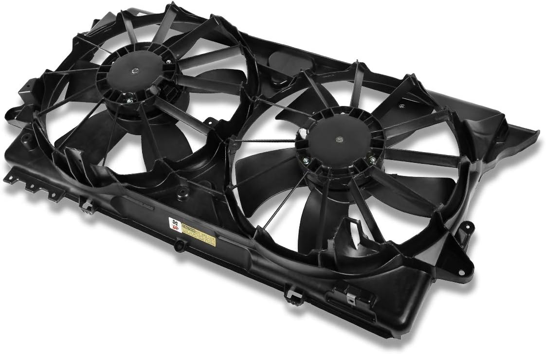 Auto Dynasty Radiator Cooling Fan Assembly for Ford F‑150 / Expedition / Navigator