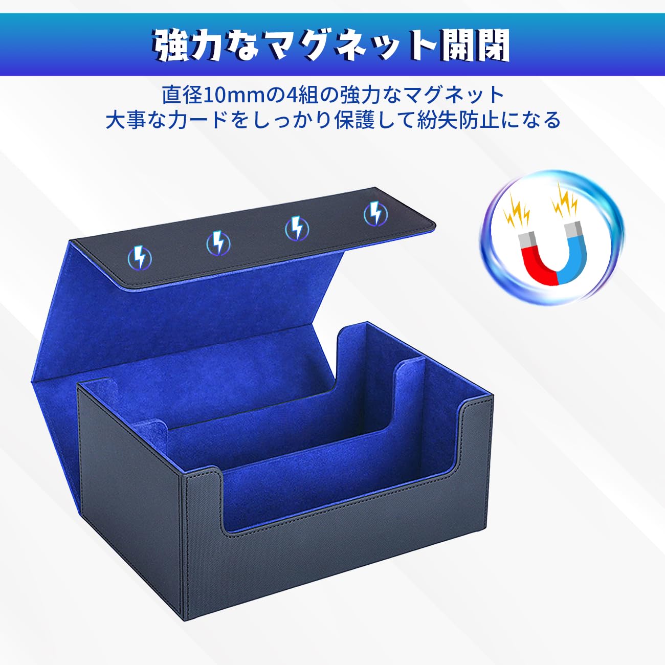 Amazon.co.jp: デッキケース トレカケース マグネットローダー 用