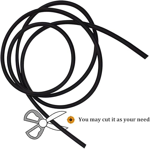 Miniatura 2 de BUENNUS Kit de conector de manguera de limpiaparabrisas de 78.8 pulgadas6.6 ft manguera de líquido para limpiaparabrisas con 9 conectores divisores