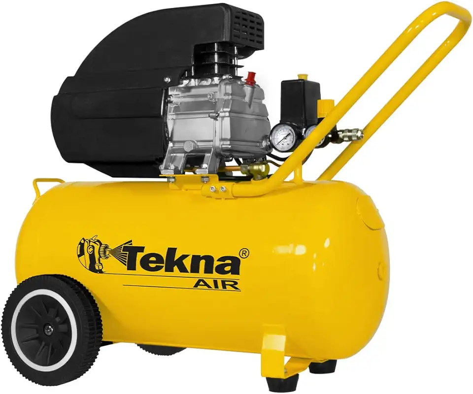 Tekna Compressor De Ar Tekna 127V 50 Litros 2 5Hp 116Psi Cp8550-1C