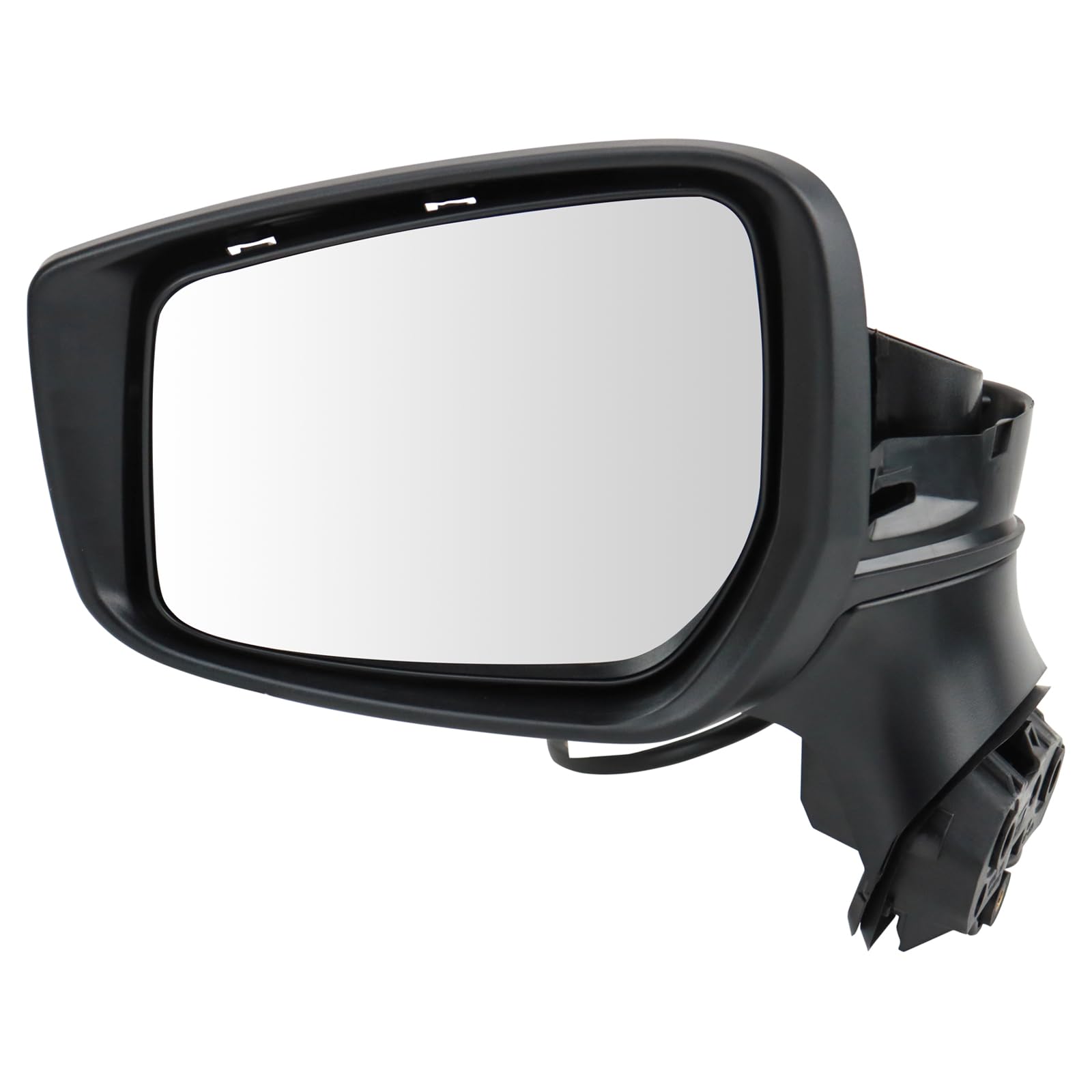 【senatowa】 Amazon.com: Passenger Side Power Heated Mirror Smooth Black Paint