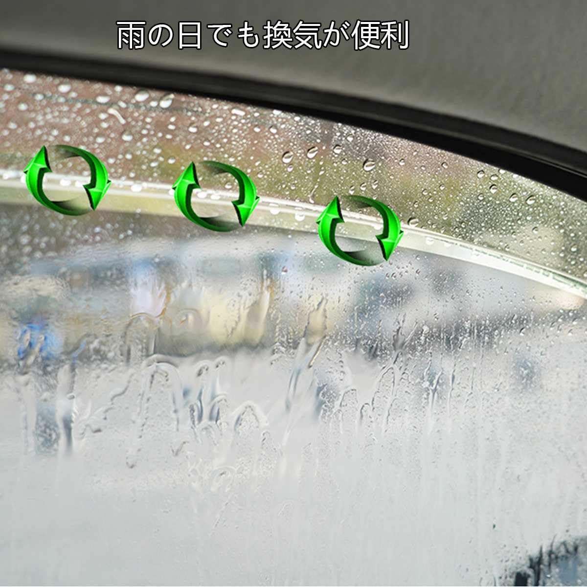 Amazon | 車用 サイドドアバイザー に適合する アウディA6 アバント C8