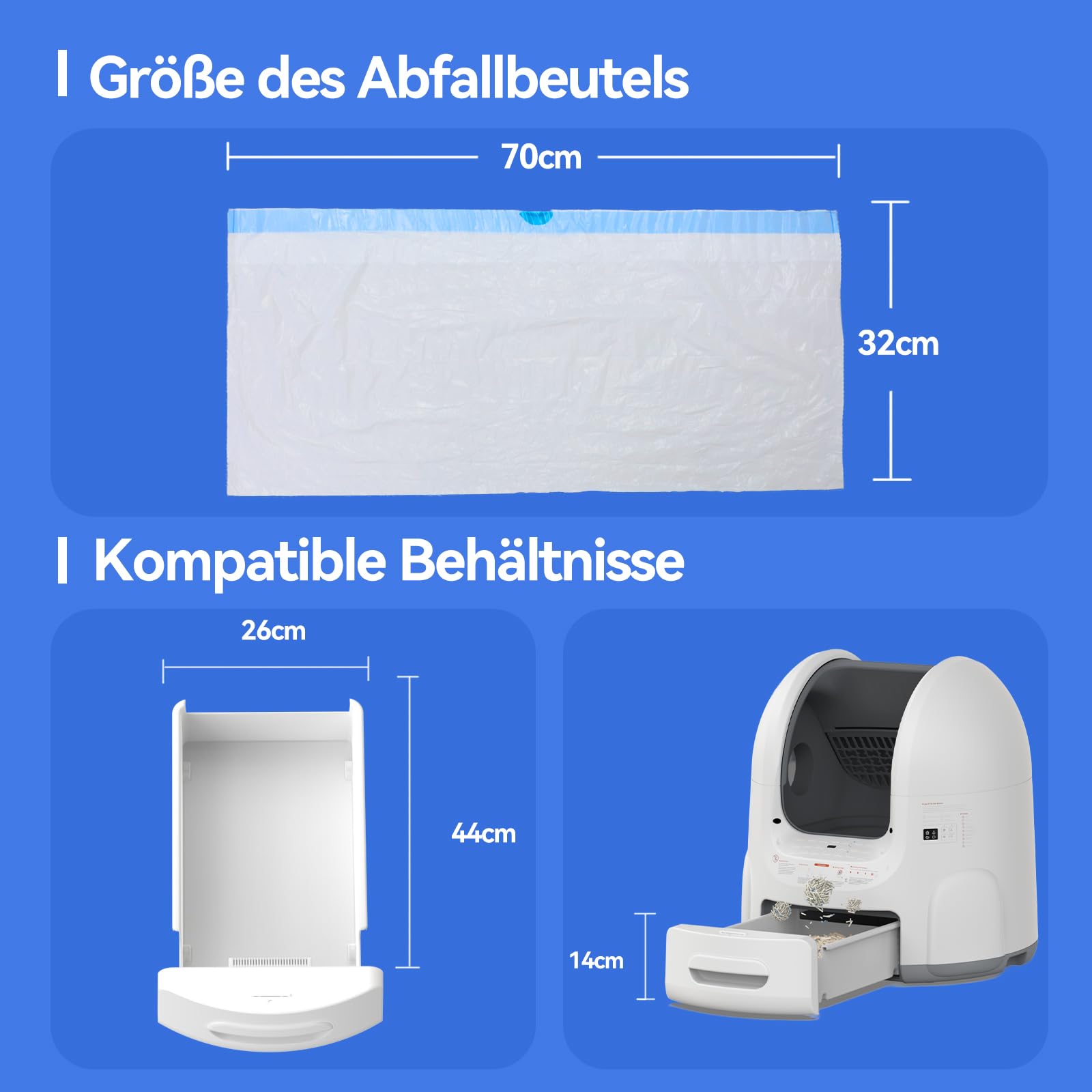 Amazon.co.jp: Amicura (アミキュラ) ハンドル付きゴミ袋 セルフ