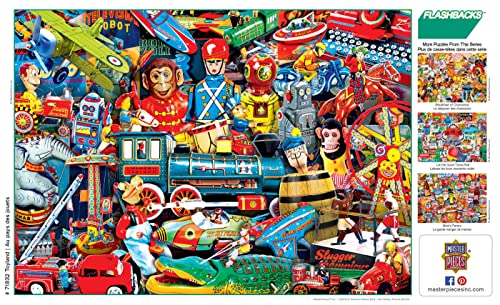 Masterpieces Puzzle de 1000 Piezas para Adultos, Familia o Niños - Toyland - 19.25"x26.75" miniatura 5