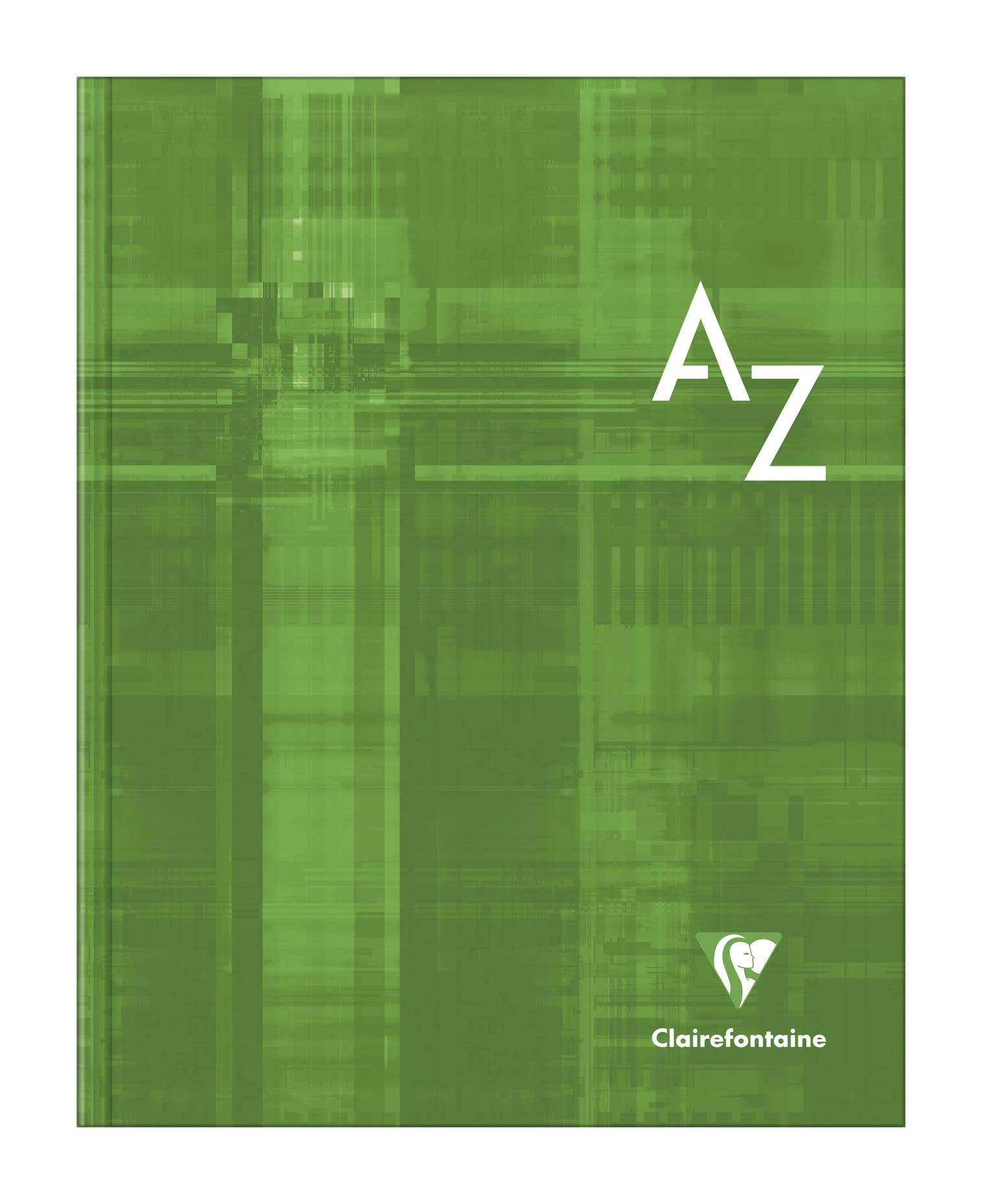 Clairefontaine 9849C - Packung mit 5 Vokabelheftem / Adressbuch geleimt, Hardcover, 17x22 cm, 96 Blatt, kariert, 90g, farbig sortiert, 1 Pack