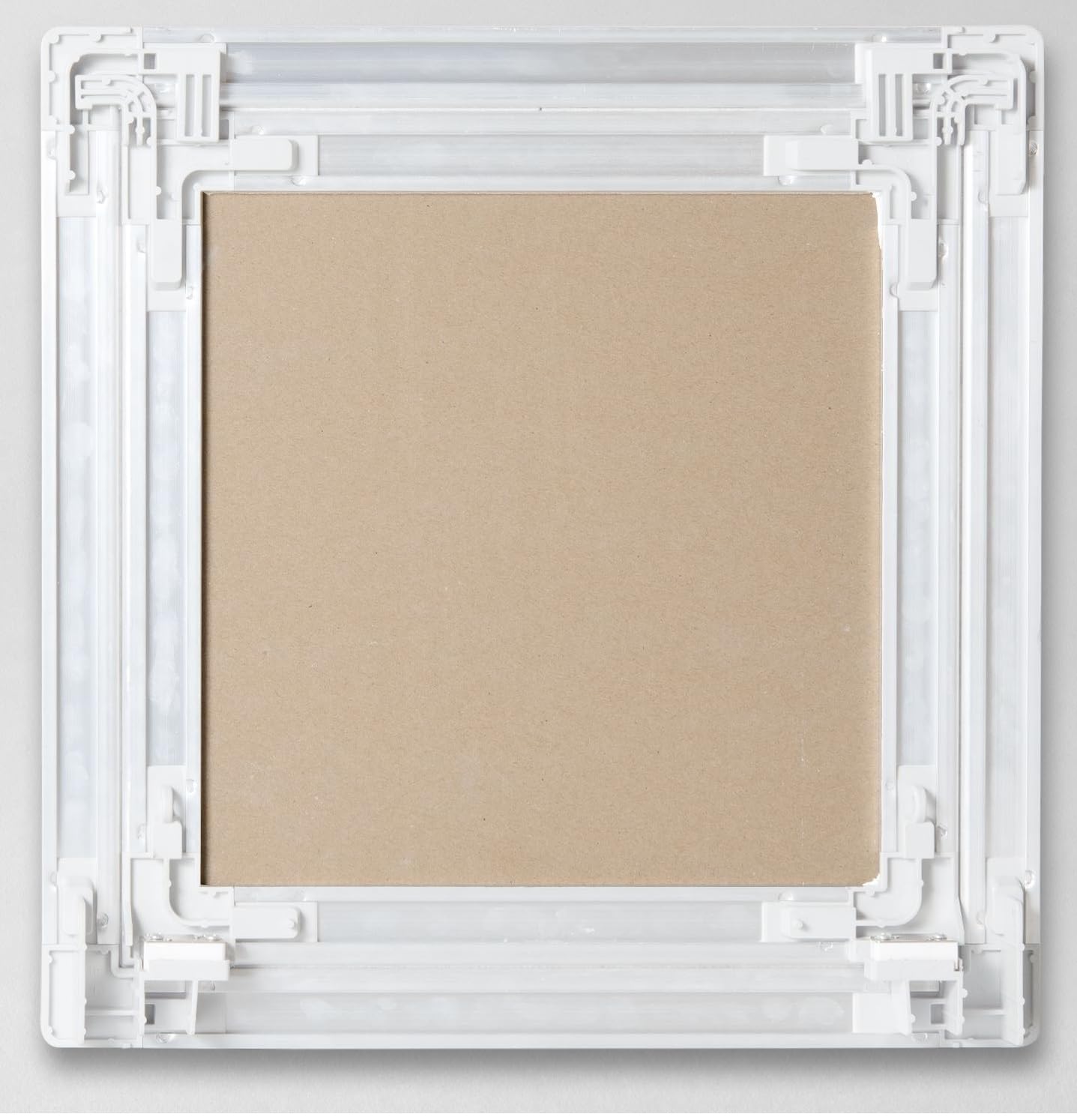 NAMCP04071BDW BOTOLA D'ISPEZIONE DOR IKA LASTRA 13 mm - 1 PZ - 20 x 70 cm TELAIO ALLUMINIO NATURALE VERNICIATO BIANCO - GUARNIZIONE E SPORTELLO in CARTONGESSO