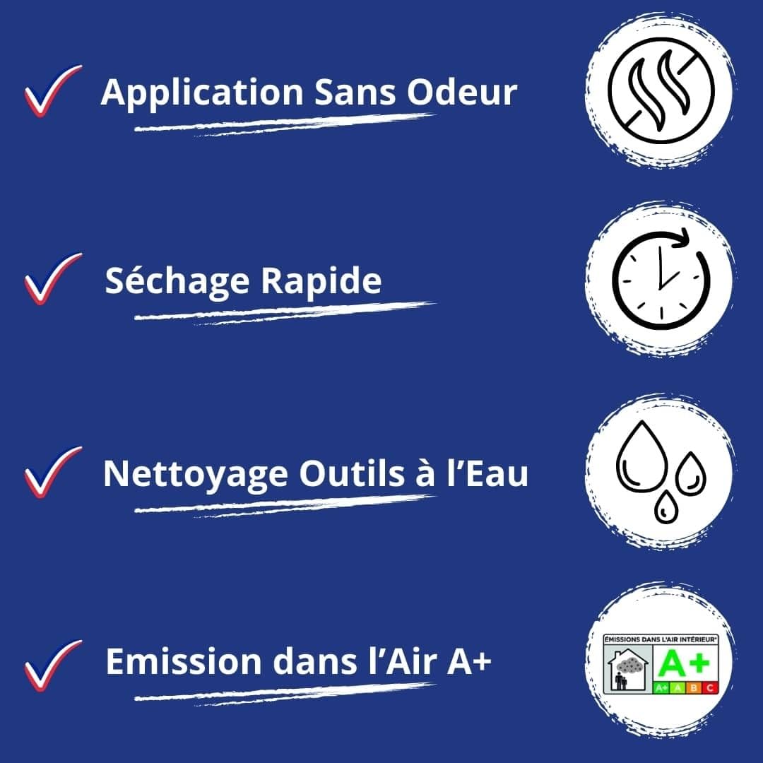 Codeve Bois Anti Poussiere Sol 20L Intérieur Renforce Béton Farinant Friable Poreux