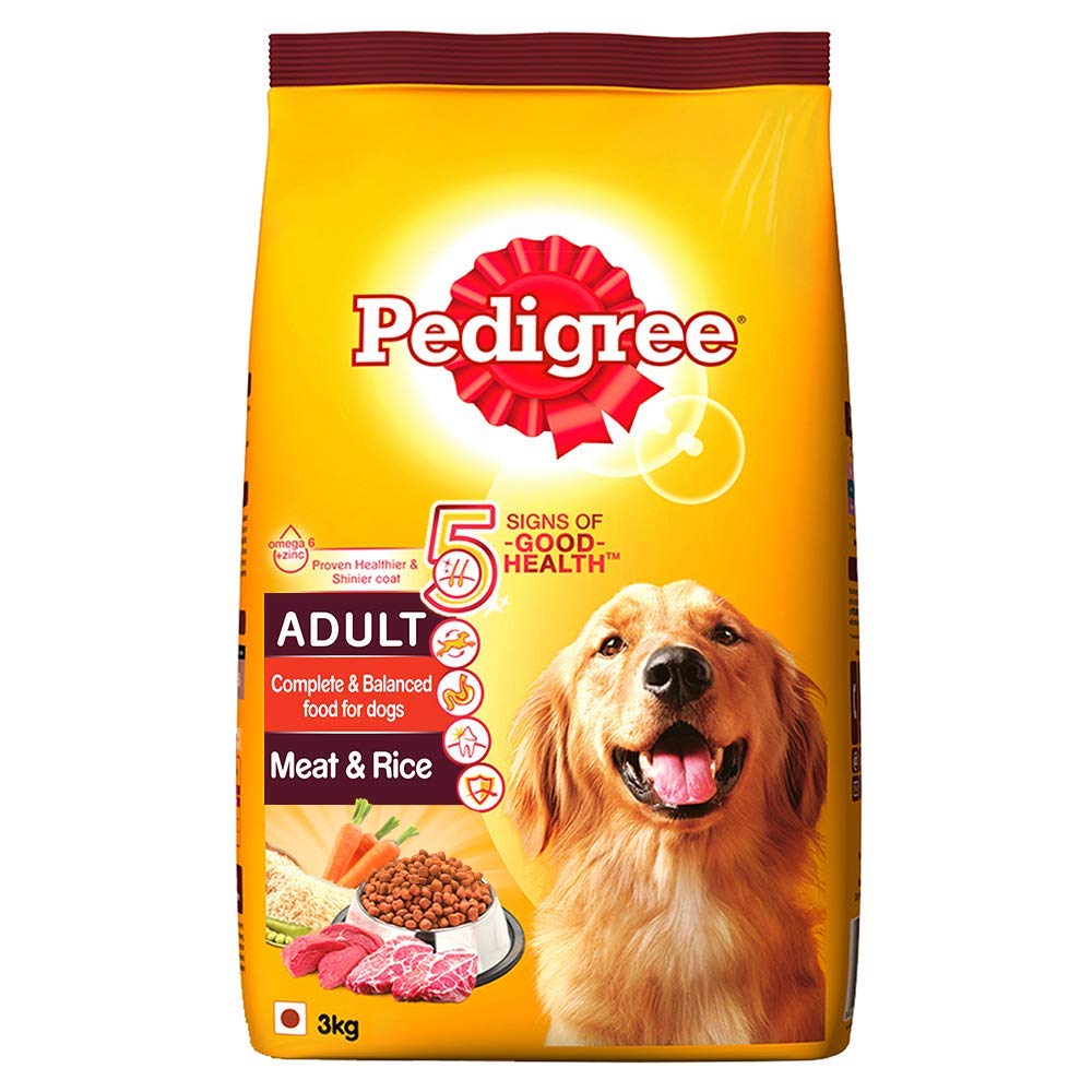 Pedigree Adult Dry Dog Food- Meat & Rice, 3kg (B08THBWCKG) Amazon Price History, Amazon Price Tracker