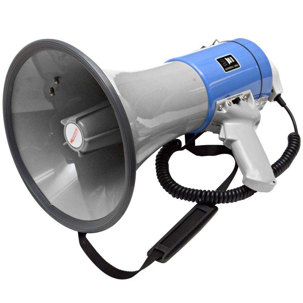 Semtoni MEGAPHONE WITH HAND GRIP and BUILT IN SIREN