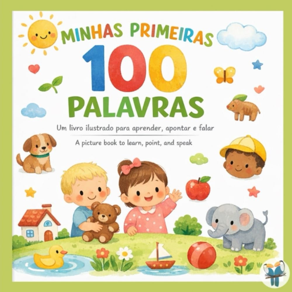 Minhas Primeiras 100 Palavras: Um livro ilustrado para aprender, apontar e falar