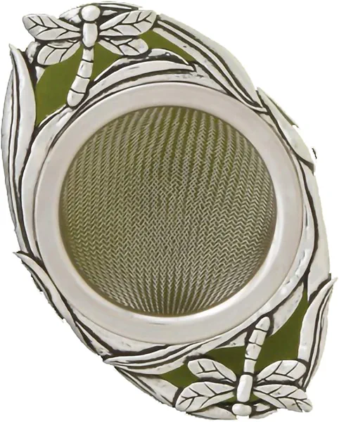 Basic Spirit Décor Tea Strainer - Dragonfly lover Gift, Unique Home Design Decoration for Cocktails, Herbs, Coffee & Drinks