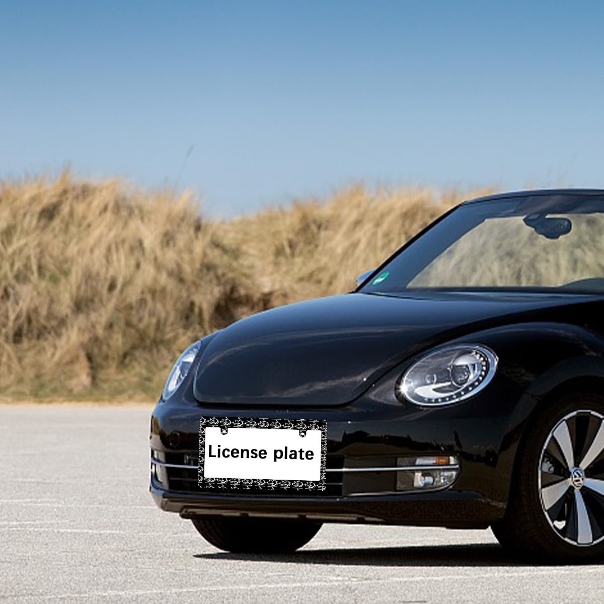 Amazon.co.jp: ナンバープレートフレーム マンウィズア