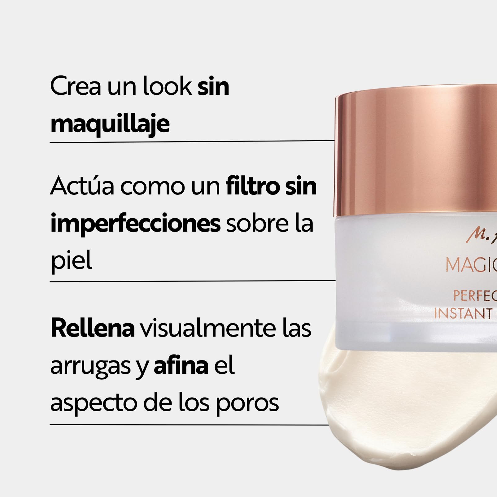 M. Asam, Magic Care Perfect Teint (30 ml), Maquillaje Transparente, Crema Facial Hidratante y Primer, Reduce Arrugas y Poros con Péptidos y Retinol, Larga Duración