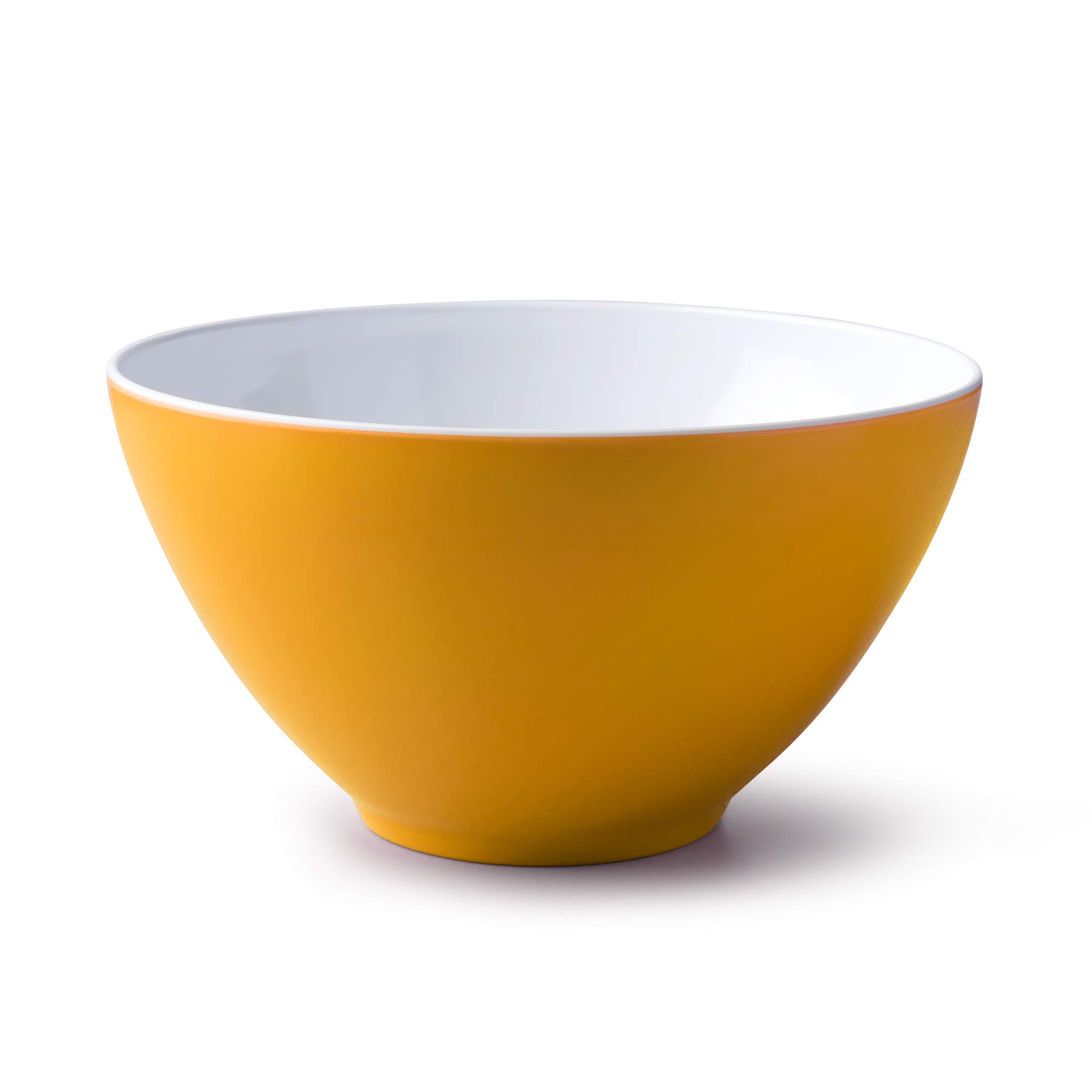 Zeal Melamine Salad Bowl - 26cm - Mustard