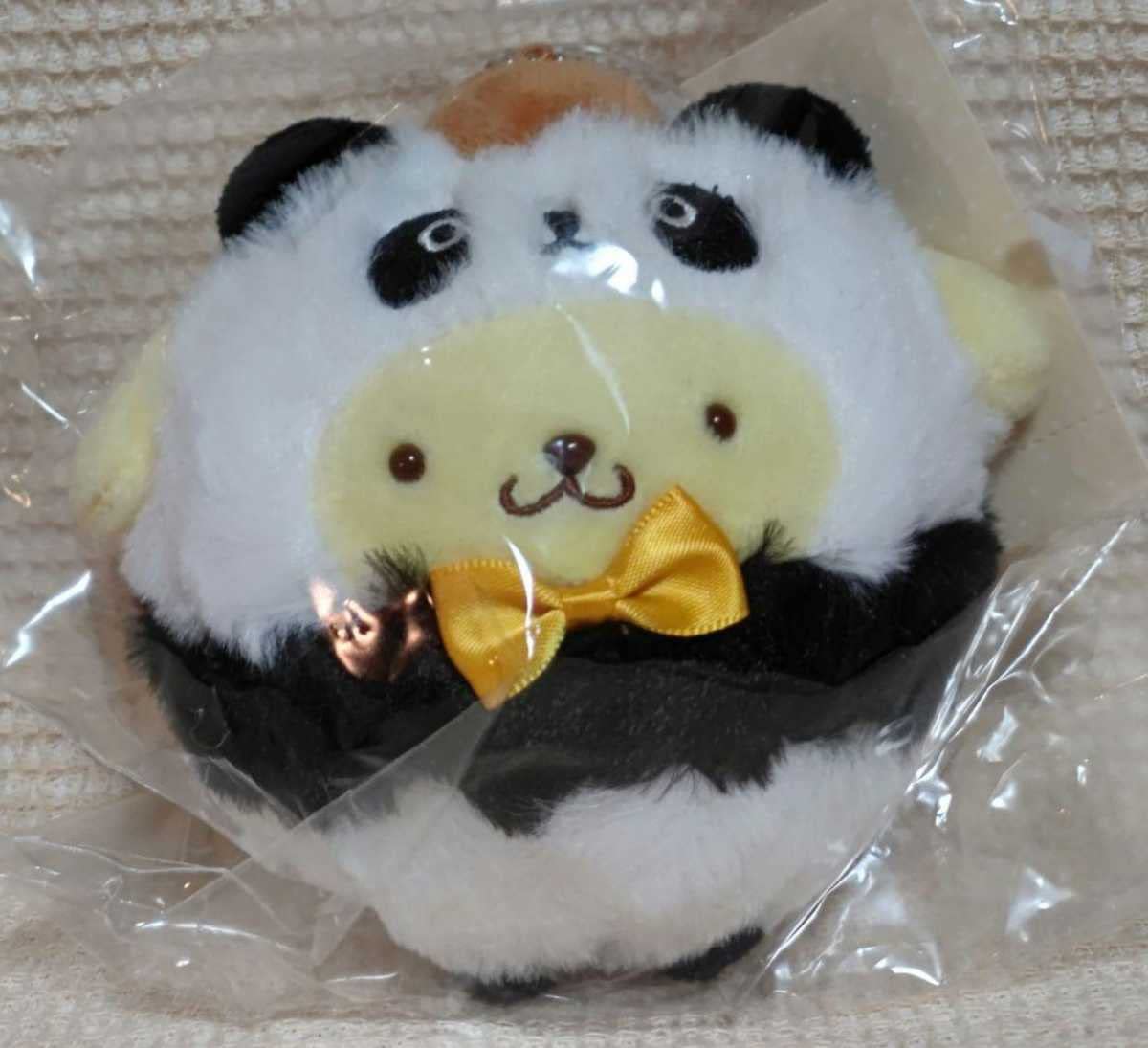 Amazon.co.jp | 上野パンダ ポムポムプリン ぬいぐるみキーホルダー
