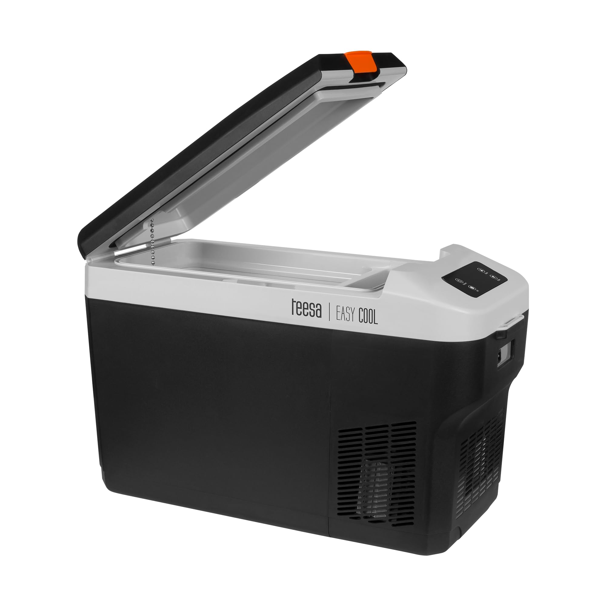 Teesa Frigorifero turistico professionale con funzione di congelamento ~-22°C Capacità a due scomparti 25L CC 12/24V AC 230V Pannello di controllo tattile LED TSA5007