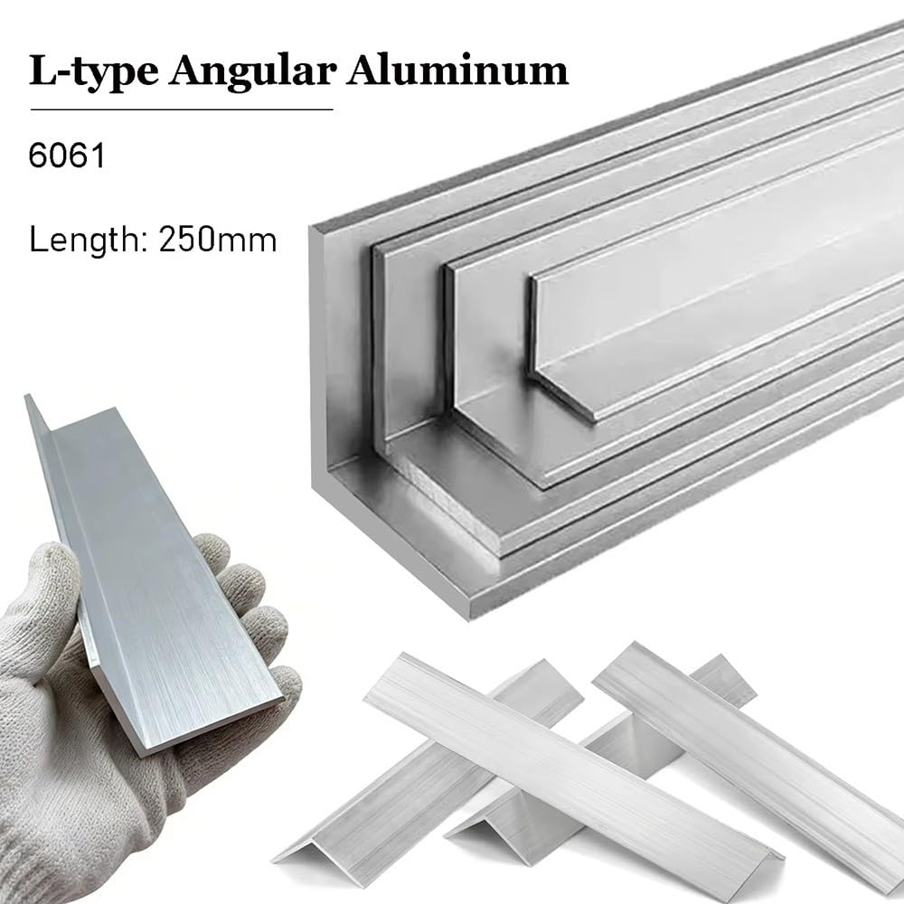 6061 Right Angle Aluminum L-Shaped 1/2pcs