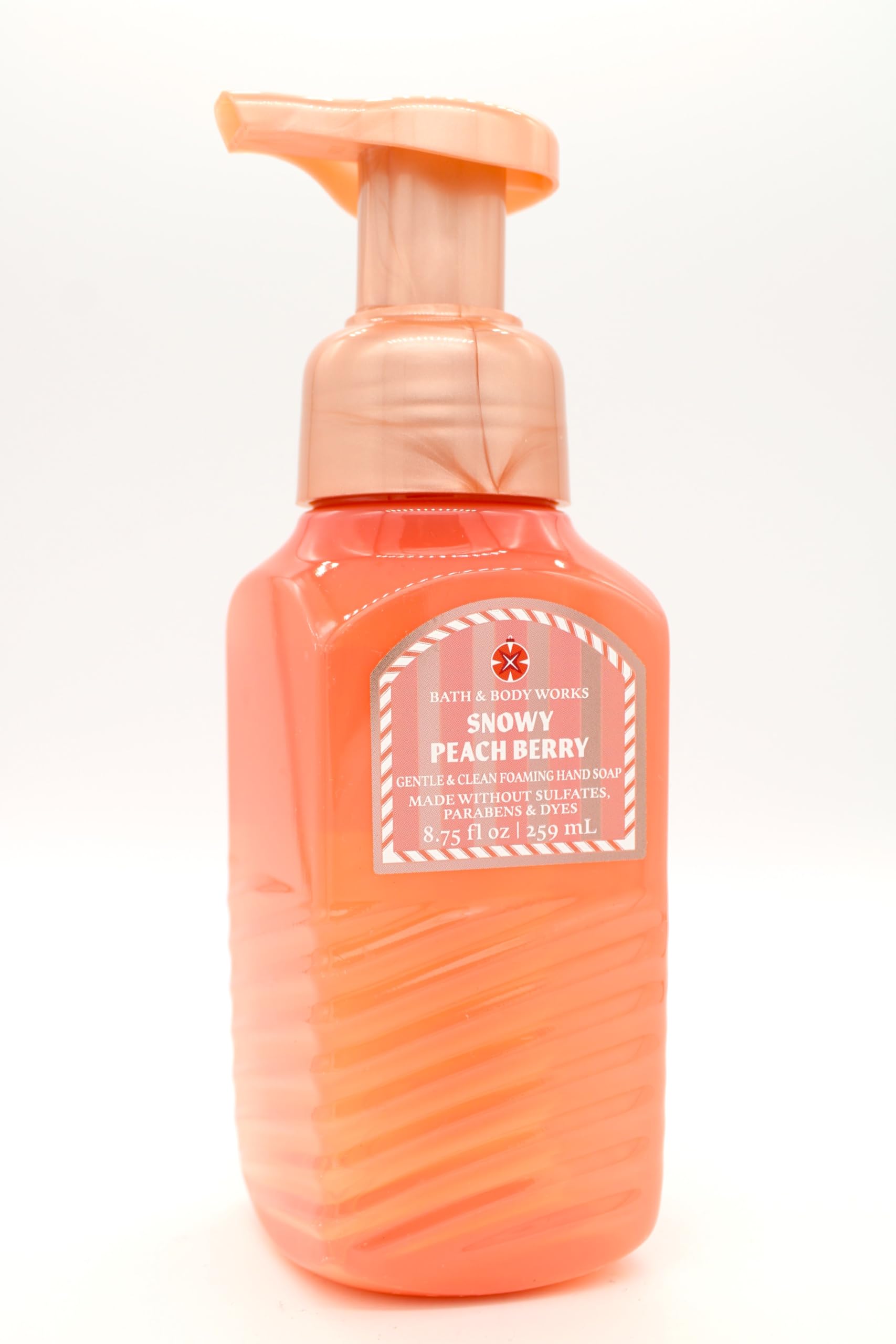 Snowy Peach Berry, Bath and Body, Gentle Foaming Hand Soap, 8.75 fl oz