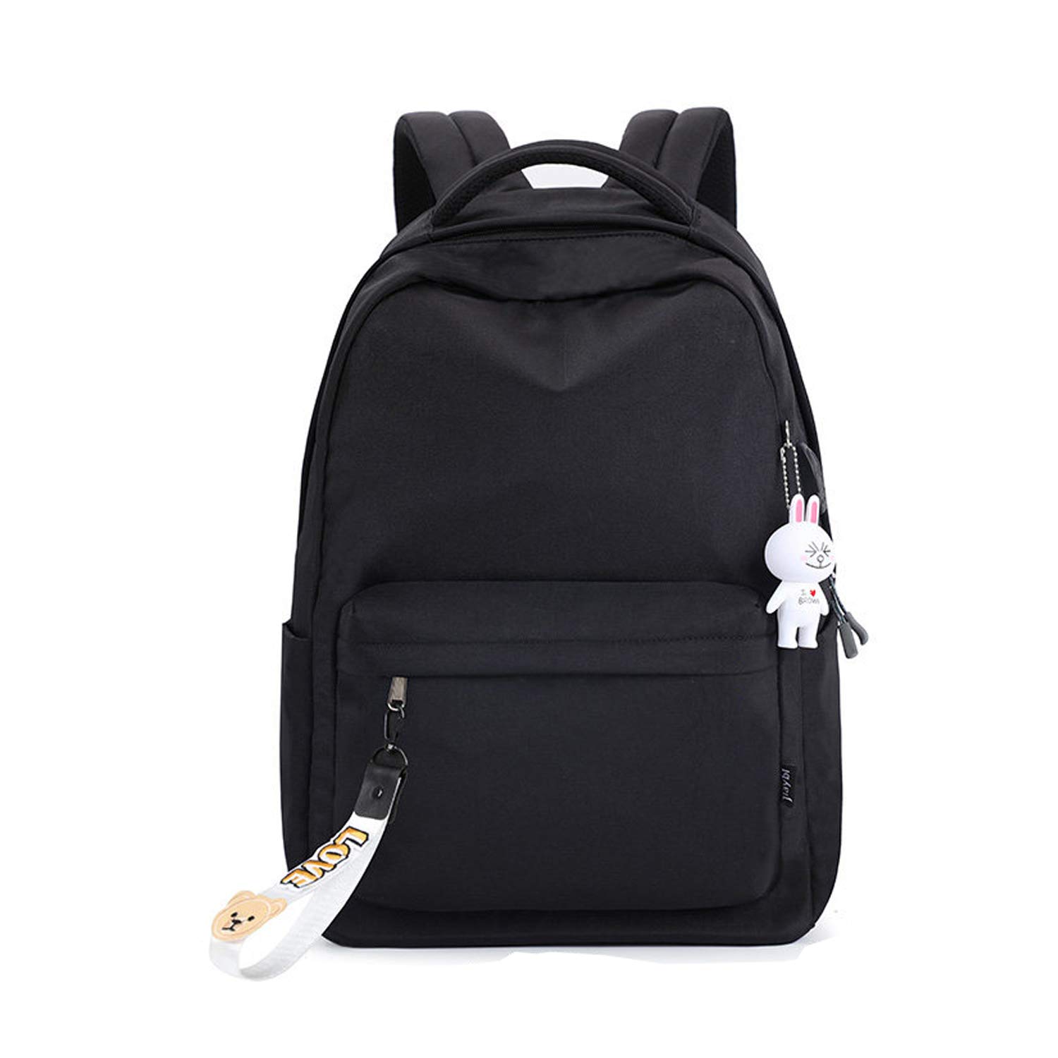 FANDARE Nuevo Mochila Mujer Mochilas Tipo Casual Bolsas Escolares con USB Alumno Niña Bolsa de Viaje Bolsos Adolescente Al Aire Libre Partido Viaje Equipaje Daypack Impermeable Poliéster