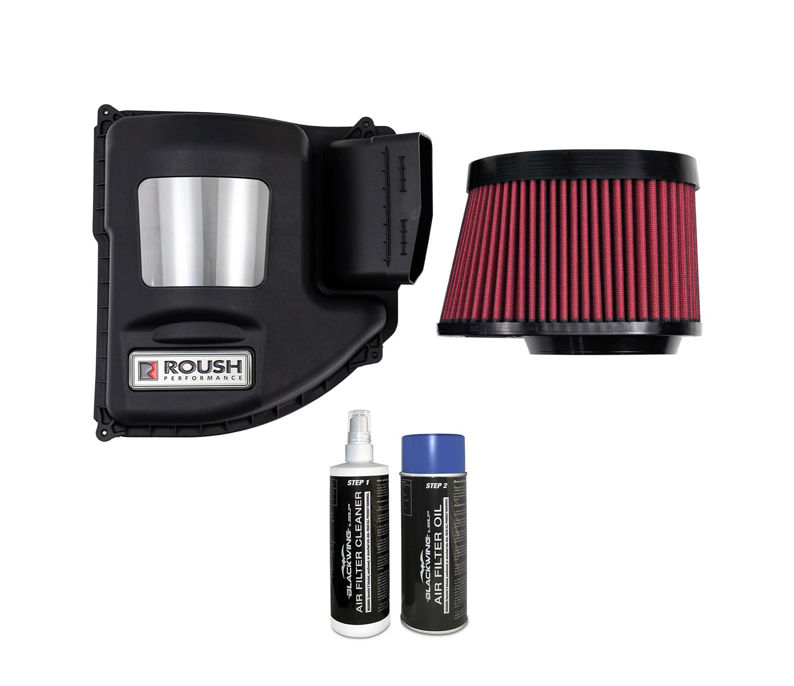 Roush 422233 Engine Cold Air Intake Induction System Kit for 2021-2025 Ford Bronco