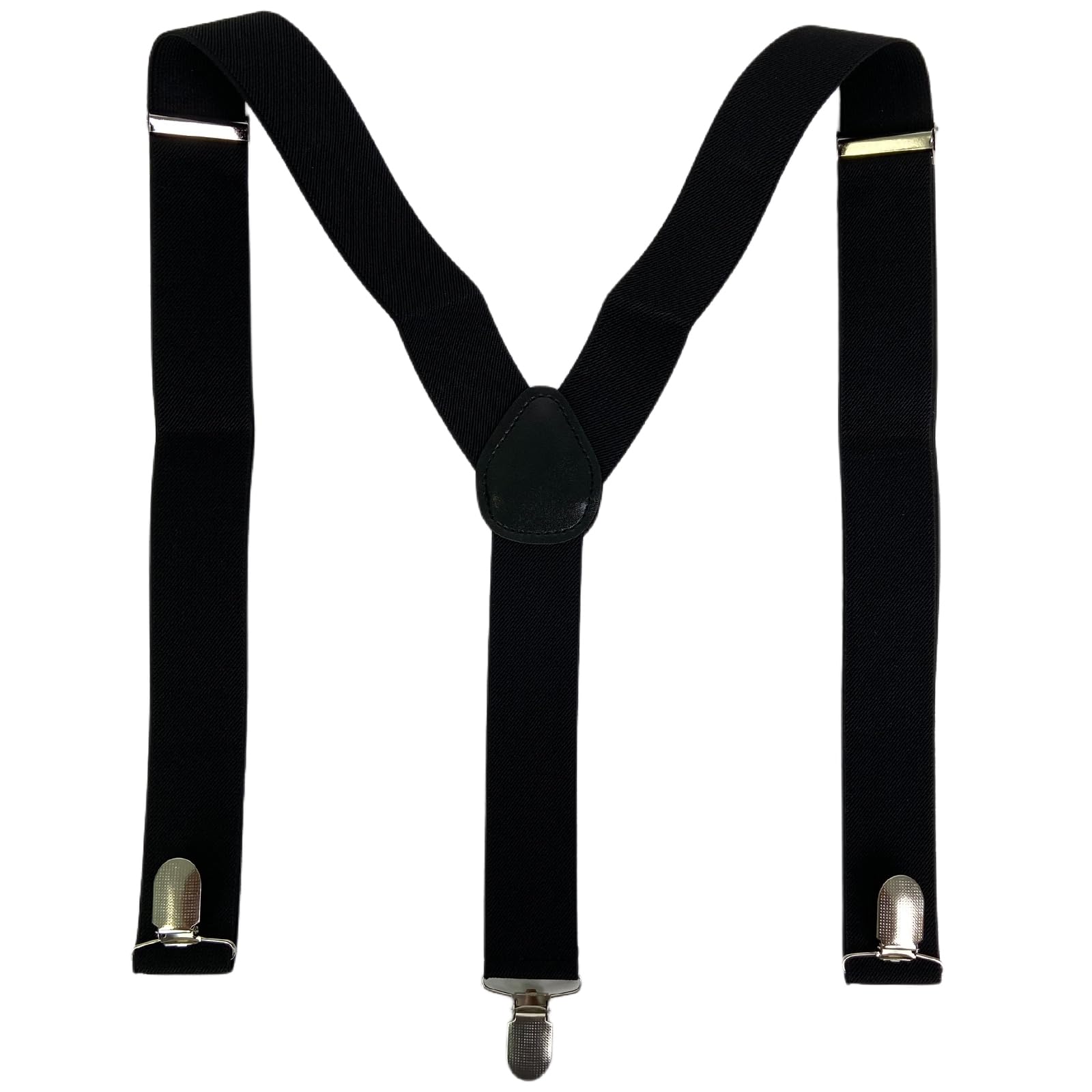 Bretelles robustes de 3,5 cm de large avec clips métalliques solides, élastiques réglables, taille unique pour homme et femme, affaires, mariage décontracté