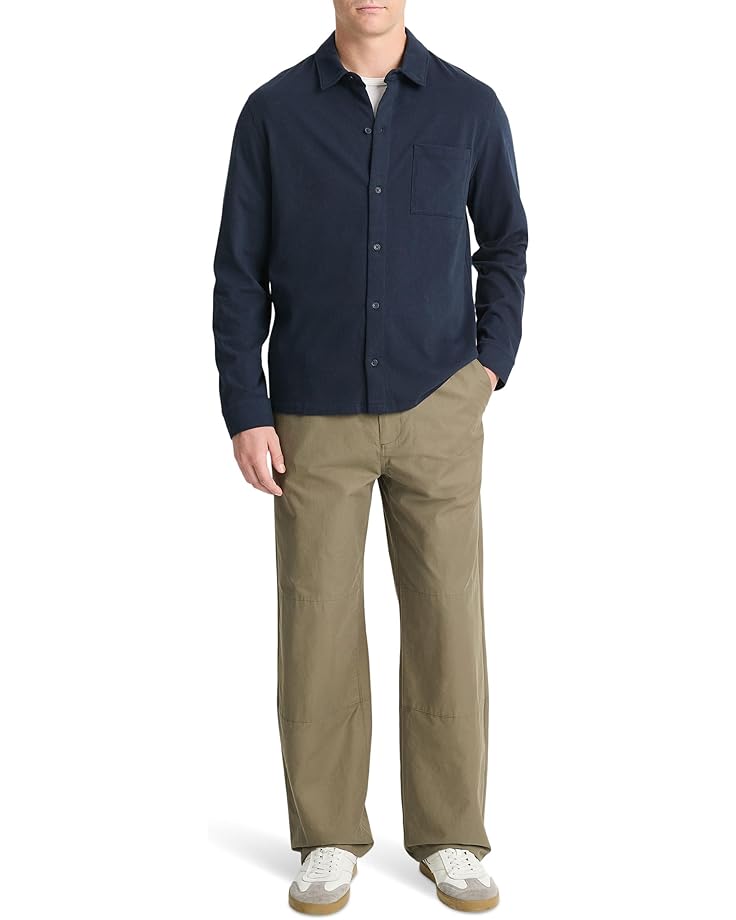Vince Sueded Jersey Long Sleeve Button Down - #3 of 3