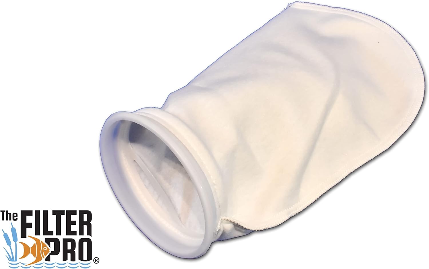 Filter Sock, 200 Micron, 10 Pack, Perfect for Aquariums, Made in USA (7" x 16" - 10 Pack)