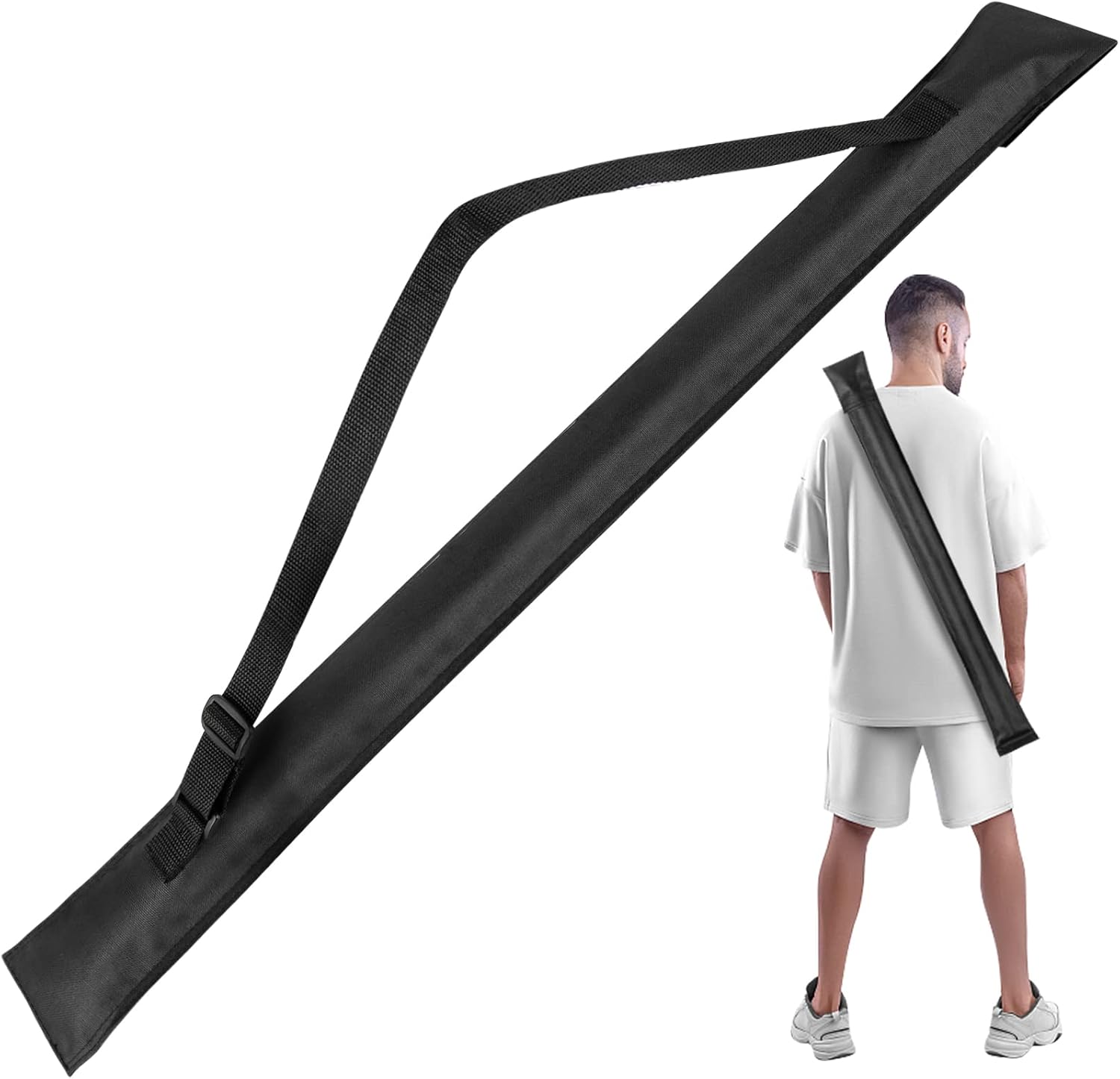 Unoutur Pool Cue Case, Pool Stick Case for 1/2 Billiard