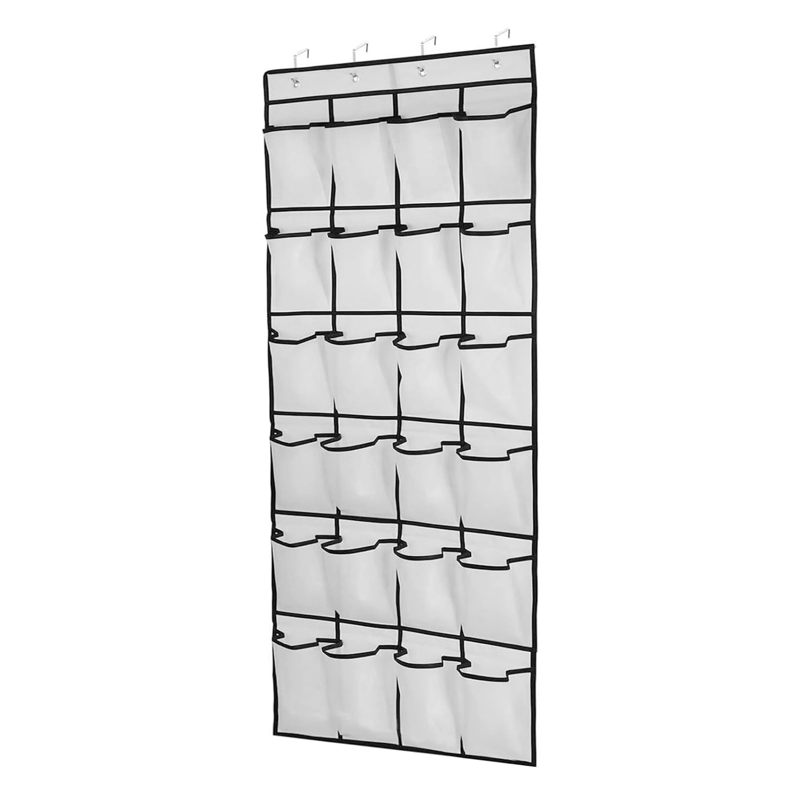 logei Over the Door Organiser for Shoes Hanging Shoe Storage with 24 Pockets, Hanging Shoe Organiser, Storage Bag