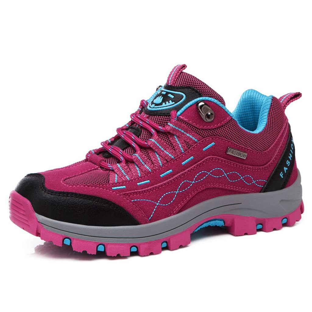 Zapatos De Senderismo para Mujer Antideslizantes Botines Transpirables Al Aire Libre Zapatillas De Trekking