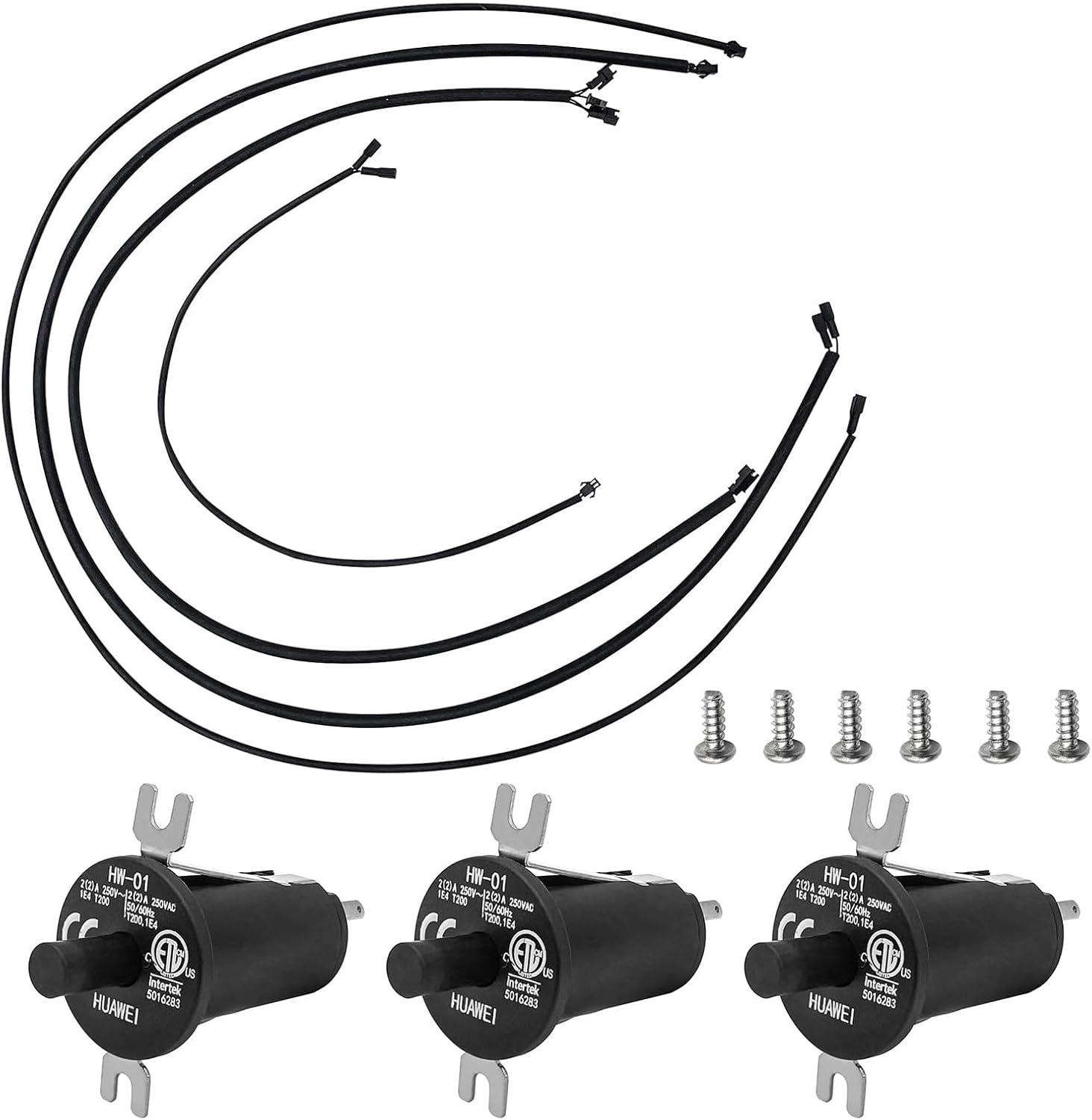 3 PCS Hopper Lid/Door Switch Kit, 9904190045 Electric Wire Kit Replacement, for Masterbuilt Gravity Series 560 800 1050 XL & Digital Charcoal Grill + Smokers
