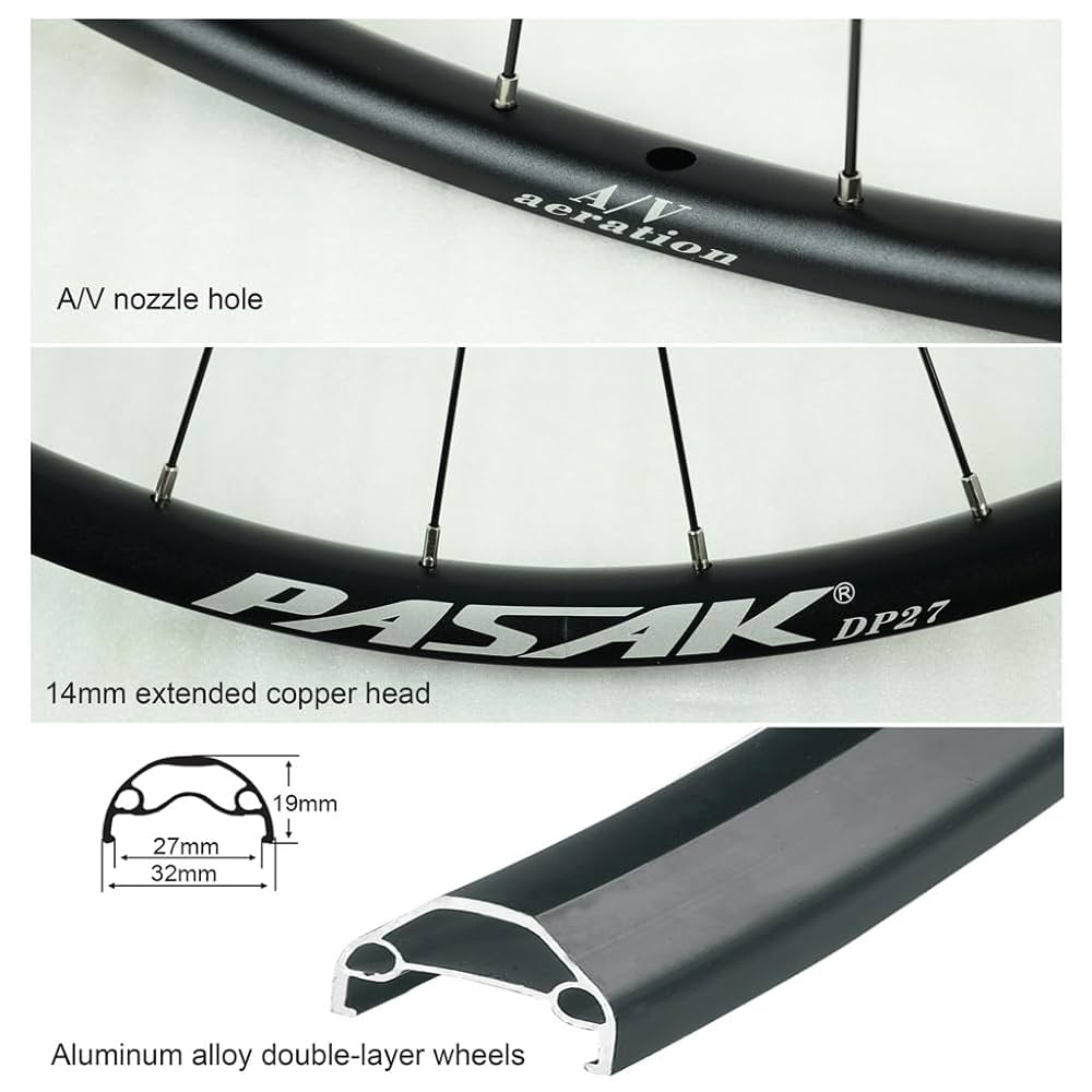 Amazon | LPYDWZ MTB バイクホイールセット 26 27.5 29 インチ