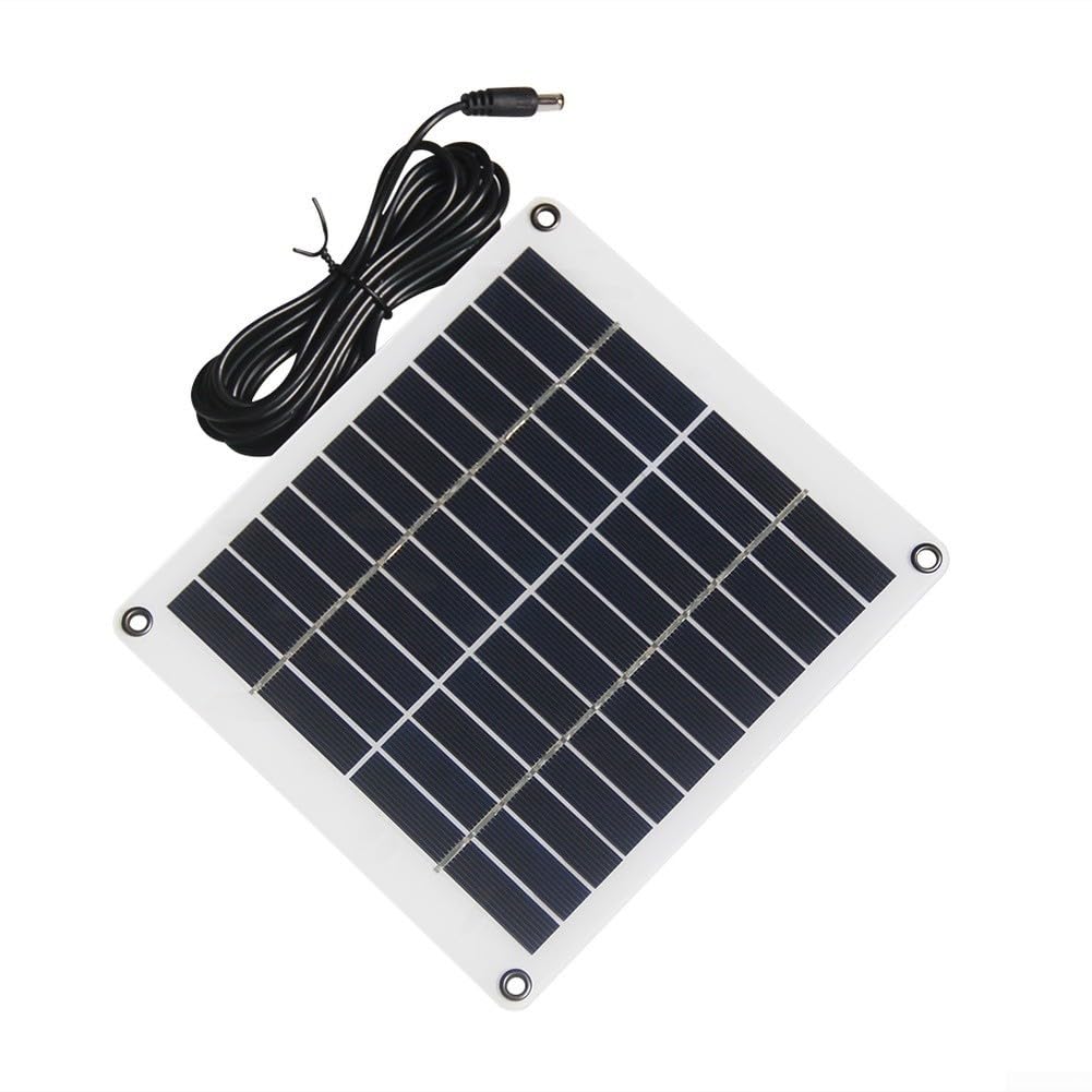 Ventilador de para escape Solar 5W 12V para Gallinero Ventilador
