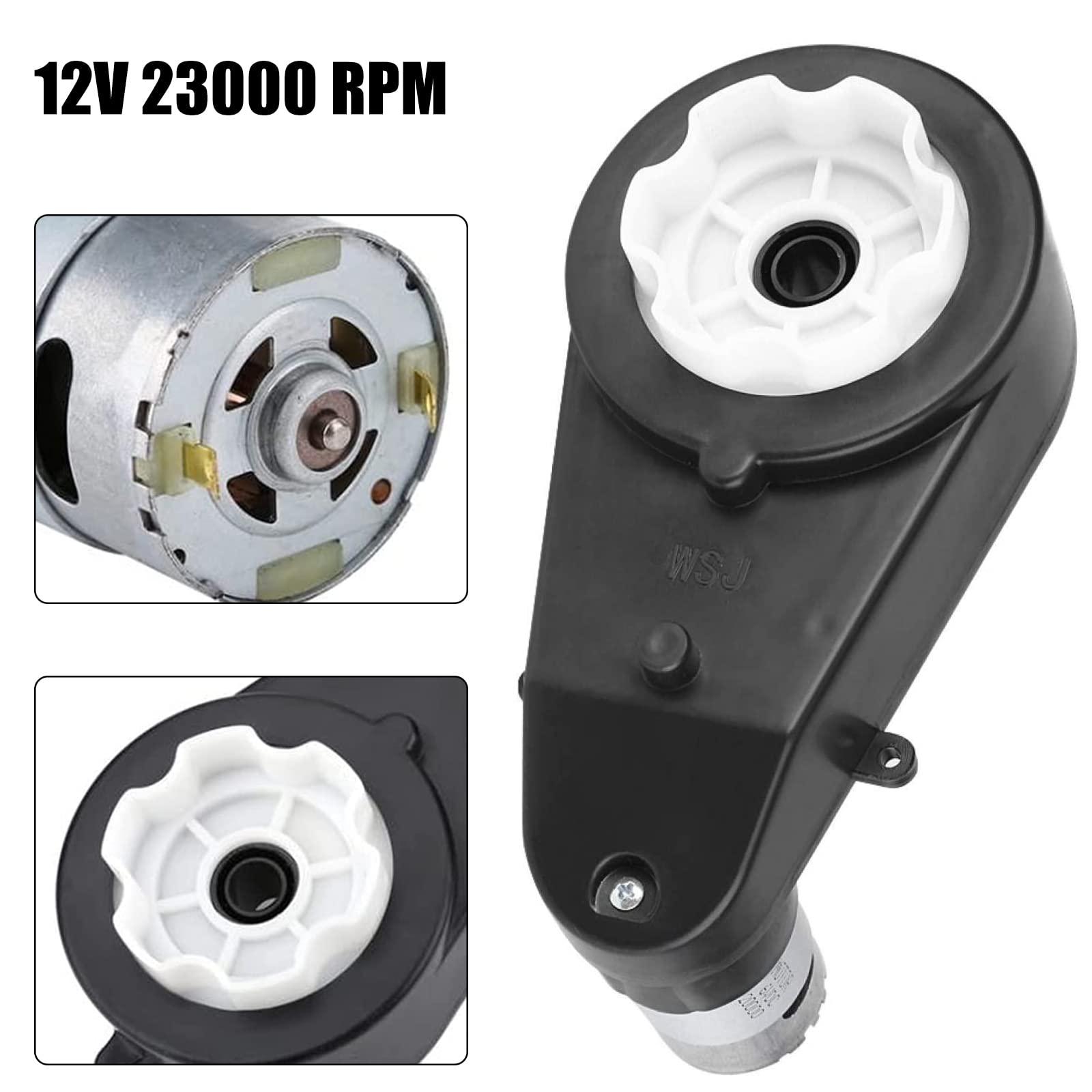 Motor de accionamiento de vehículos infantiles, motor de transmisión, 12V 40000RPM RS550, piezas de repuesto de juguetes de autos para niños, motor eléctrico de transmisión para carritos infantiles