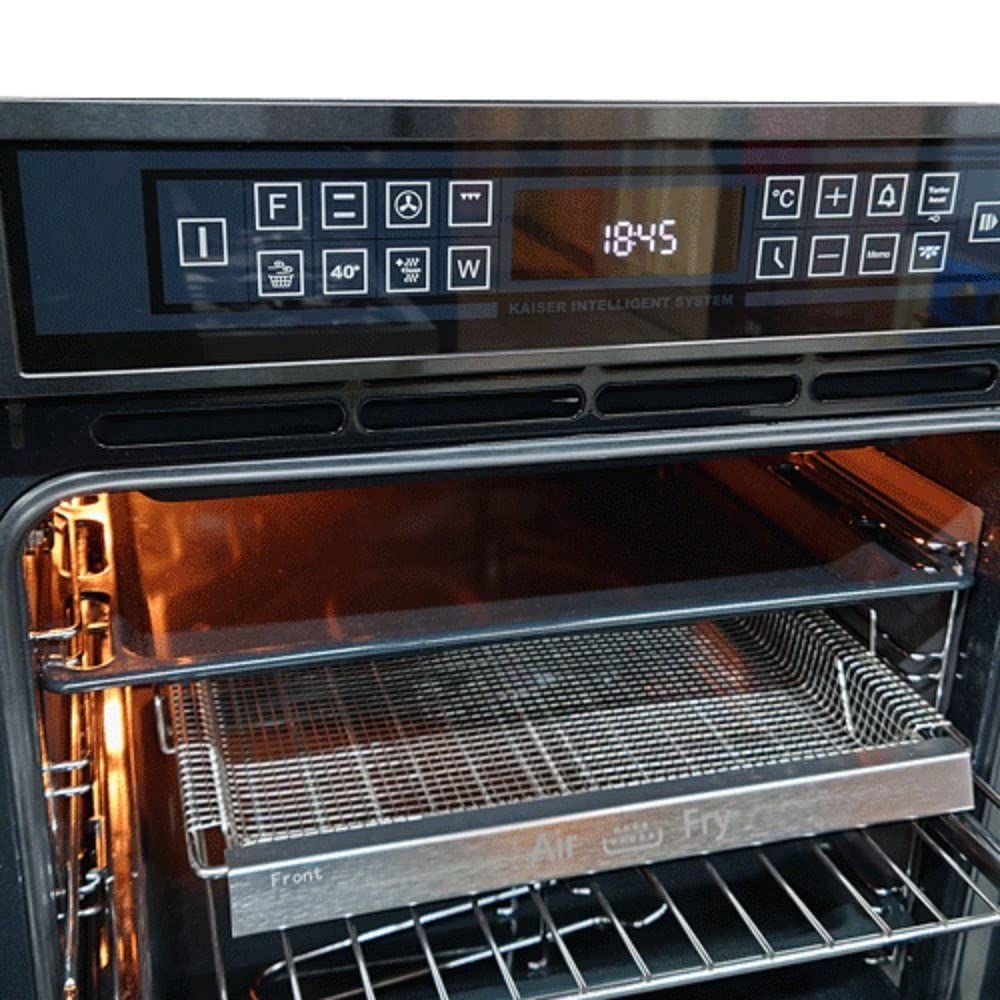 Kaiser Herdset EH 6306 RS + EM 6307 RS - Four encastrable, 15 fonctions, autarcique + four à micro-ondes, hauteur 45 cm, TouchControl, grill infrarouge, 22 fonctions