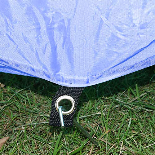 Pawise 11434 Agilitytunnel Hundetunnel Spieltunnel Sacktunnel 5 Meter, blau-rot