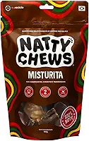 Mordedor Natural Misturita Natty Chews Traqueia e Esôfago Desidratados Para Cães - 100g