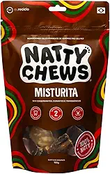 Mordedor Natural Misturita Natty Chews Traqueia e Esôfago Desidratados Para Cães - 100g